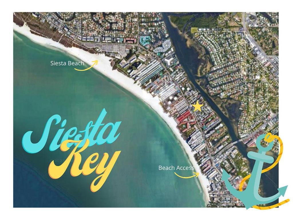 Siesta Key Escape Ground Floor Steps To Heated Pool And Free Trolley Apartman Kültér fotó